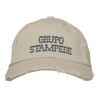 Brodée Casquette brodé Stampede