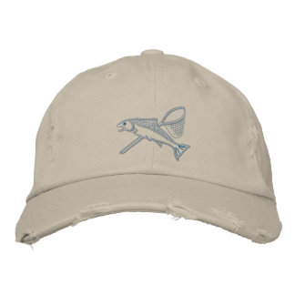 Brodée Casquette brodé Steelhead & Net