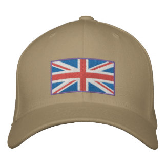 Brodée casquette brodé Union Jack