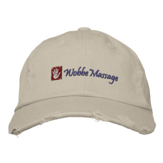 Brodée Casquette brodé WobbeMassage