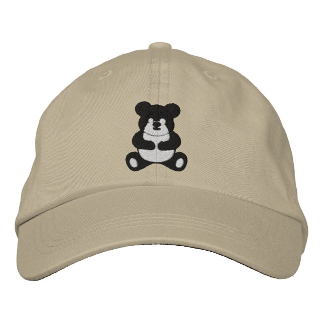 Brodée Casquette Brodee Amoureux de Panda (Devant)