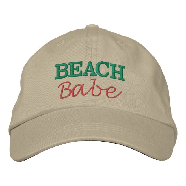 Brodée Casquette Brodee Beach Babe (Devant)