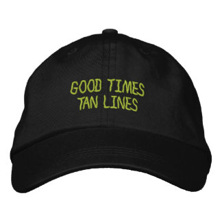 Brodée Casquette Brodee Bonnes Fois Lignes Halées