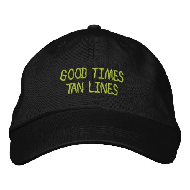Brodée Casquette Brodee Bonnes Fois Lignes Halées (Devant)