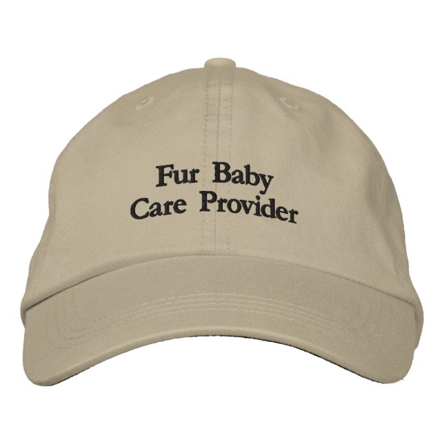 Brodée Casquette Brodee Pour Soins Aux Bébés Animaux (Devant)