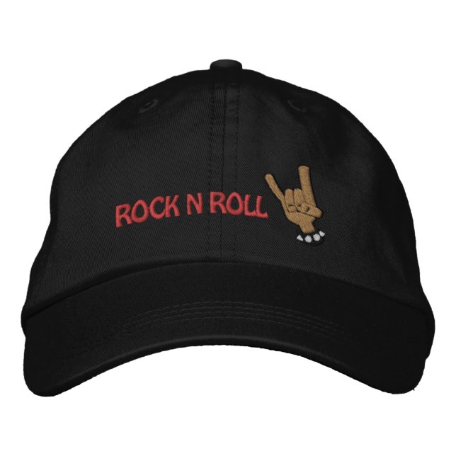 Brodée Casquette Brodee ROCK N ROLL (Devant)