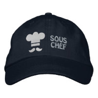 Casquette Brodee SOUS CHEF CUISINIERS