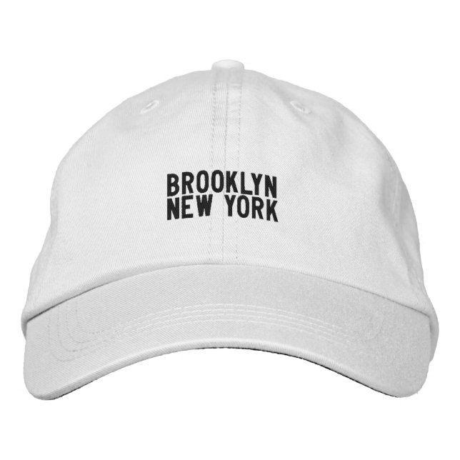 Brodée Casquette Brooklyn New York (Devant)