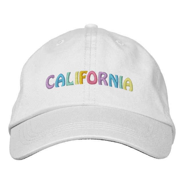 BRODÉE CASQUETTE CALIFORNIEN (Devant)
