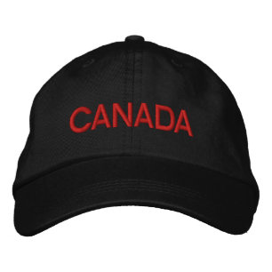 BRODÉE CASQUETTE CANADA
