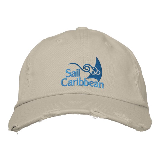 Brodée Casquette caribéen (Devant)