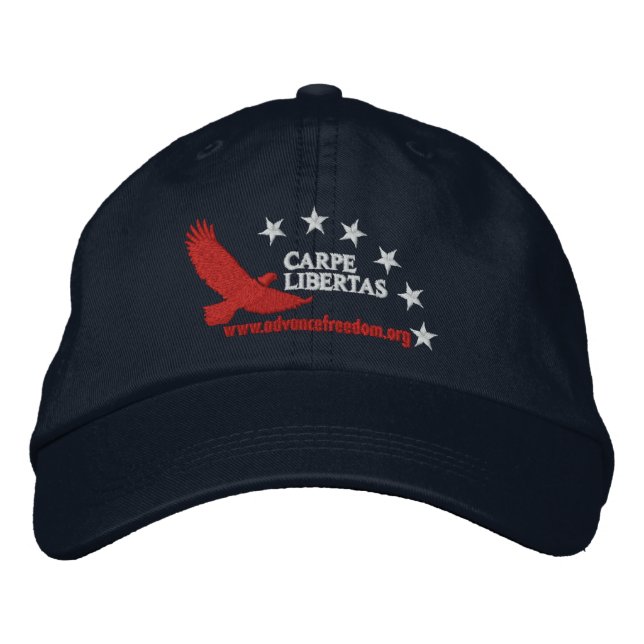 Brodée Casquette Carpe Libertas (Seize Liberty) (Devant)