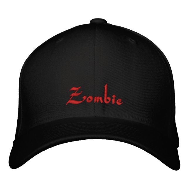 Brodée Casquette / Casquette Zombie (Devant)