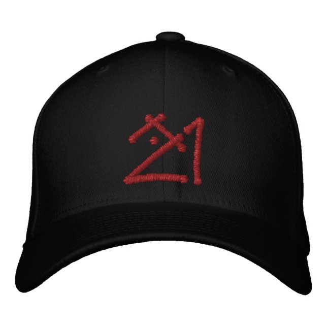 Brodée Casquette certifié J-Money 21 (Devant)