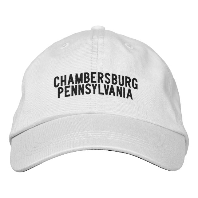 Brodée Casquette Chambersburg Pennsylvanie (Devant)