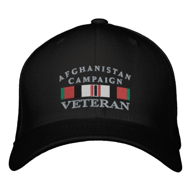Brodée Casquette chevronné de la campagne d'Afghanistan (Devant)