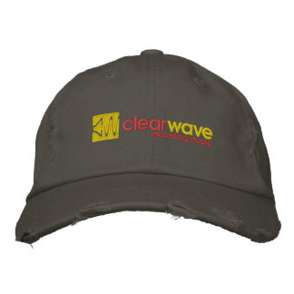 Brodée Casquette Clearwave Enregistrement Studio