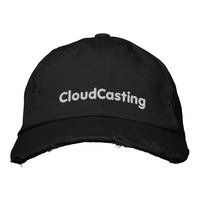 Brodée Casquette CloudCasting (Devant)