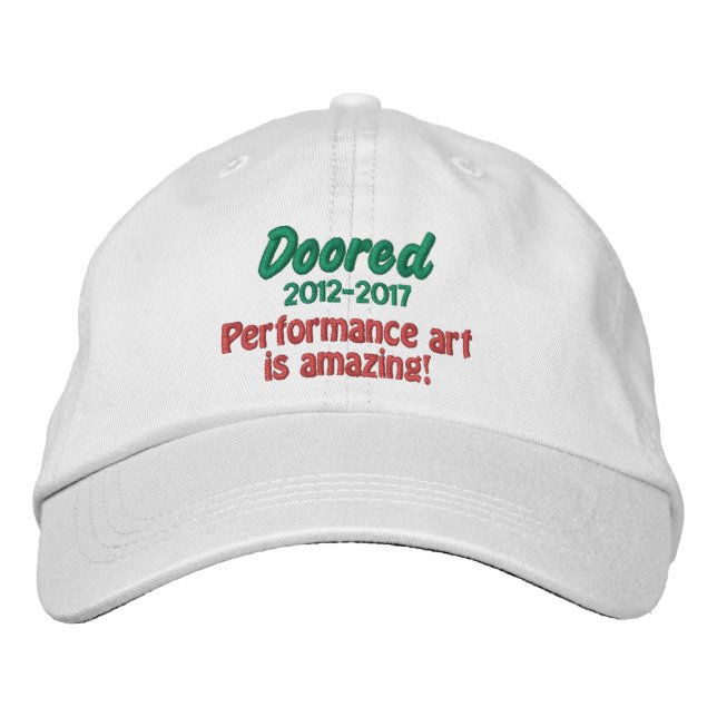 Brodée Casquette commémoratif de Doored 2012-2017 (Devant)