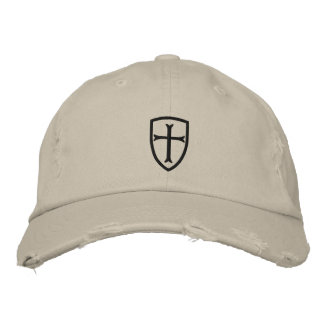 Brodée Casquette coupe-croisés noir