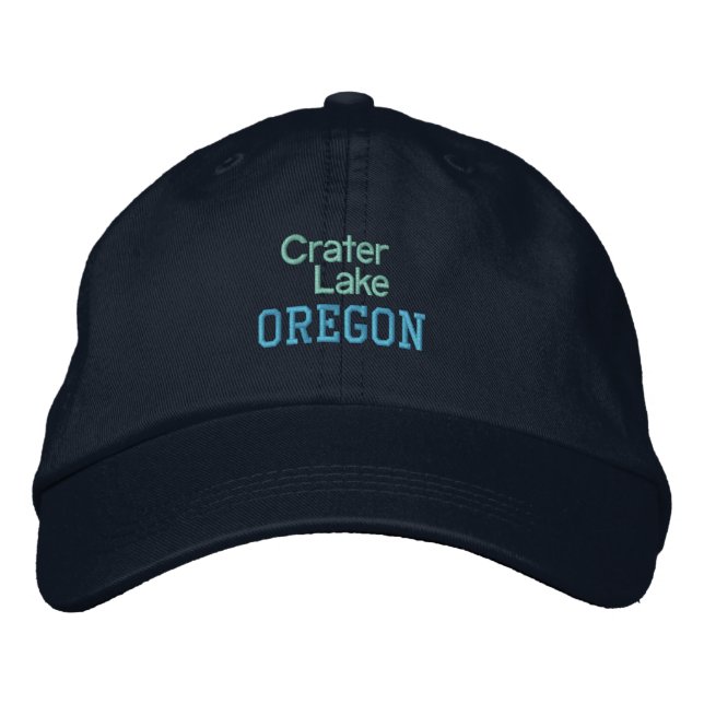 Brodée Casquette CRATER LAKE (Devant)