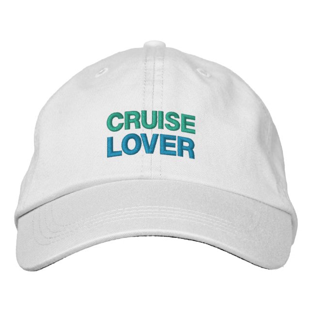 BRODÉE CASQUETTE CROISIÈRE LOVER (Devant)
