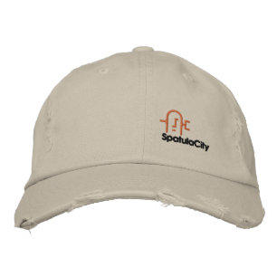 Brodée Casquette croustillant de ville de spatule