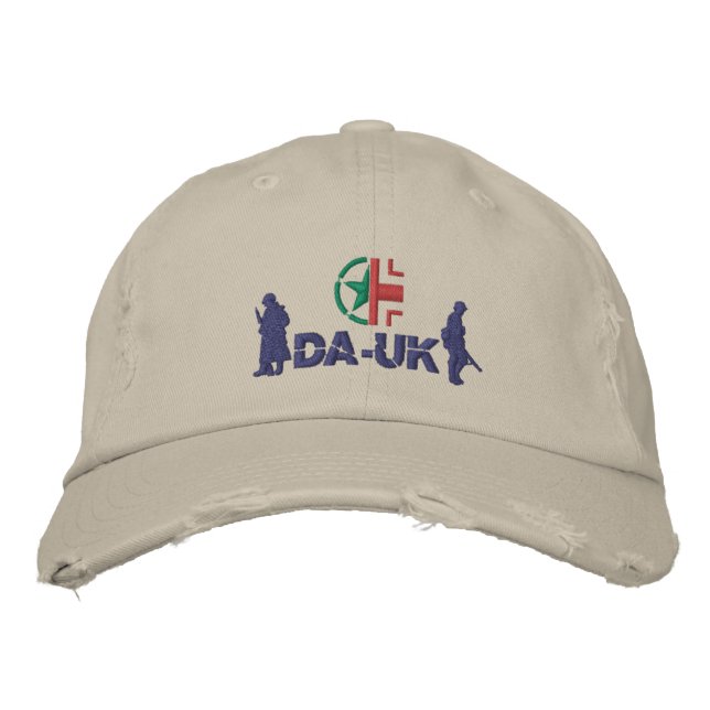 Brodée CASQUETTE DA-UK "Avalanche" Casquette brodé (Devant)