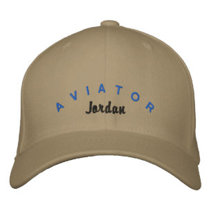 Brodée Casquette d'avion