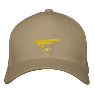 Brodée Casquette d'avion Cignet pour Jane