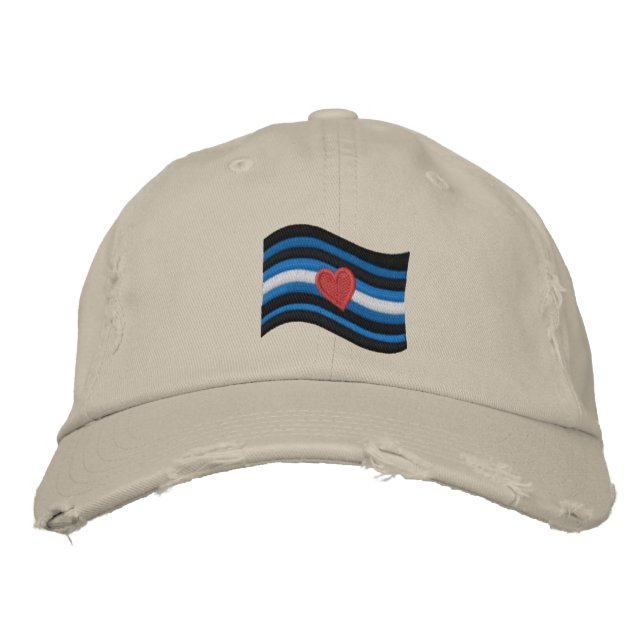 Brodée Casquette de base-ball brodé de la marque de la Fi (Devant)