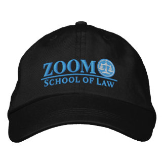 Brodée Casquette de base-ball de l'école de droit Zoom