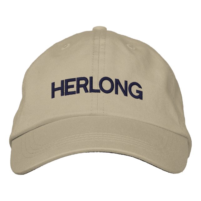Brodée Casquette de base-ball Herlong (Devant)