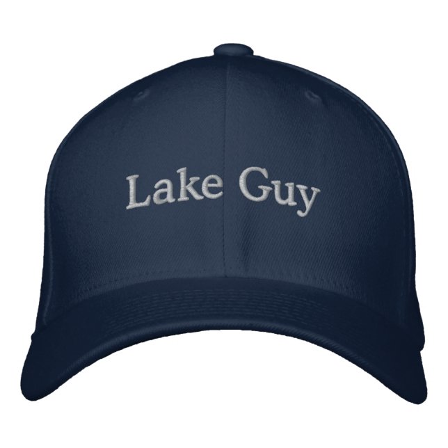 Brodée Casquette de base-ball Lake Guy (Devant)