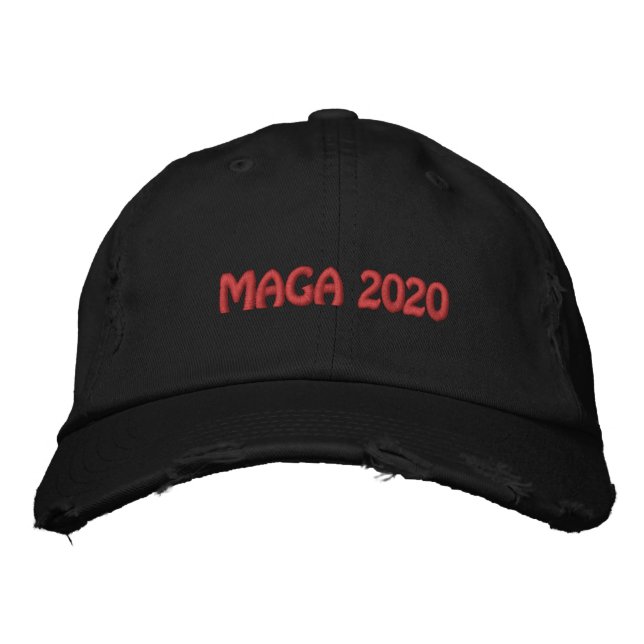 Brodée Casquette de baseball 2020 de MAGA (Devant)