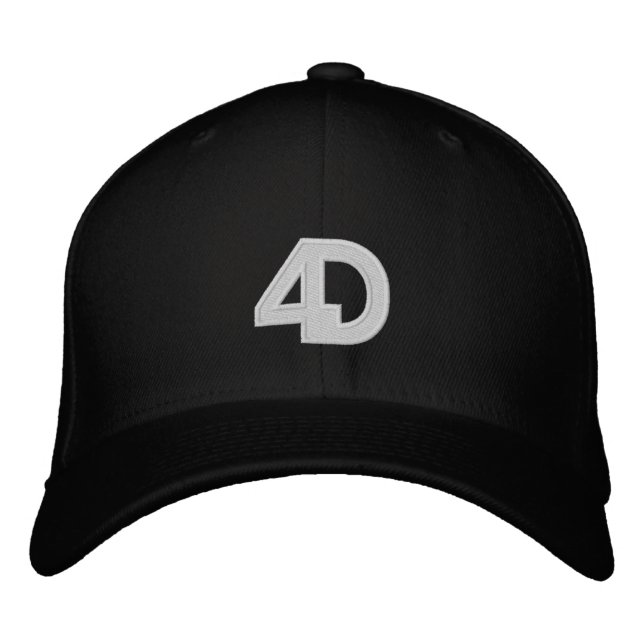 Brodée casquette de baseball 4D Fit Mental Fitness (Devant)