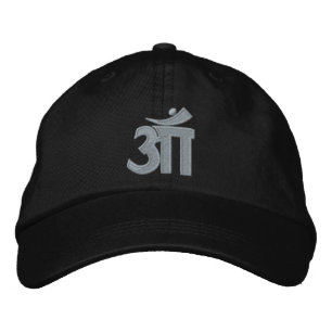 BRODÉE CASQUETTE DE BASEBALL AMÉNAGÉ OM