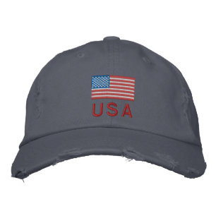 Brodée CASQUETTE de baseball américain
