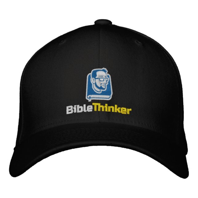 Brodée Casquette de baseball BibleThinker (Devant)