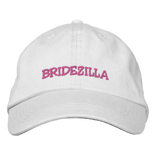 Brodée Casquette de baseball "Bridezilla casquette" maria