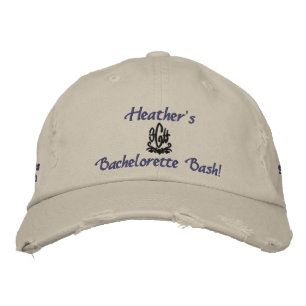 Brodée Casquette de baseball brodé de Bachelorette Bash