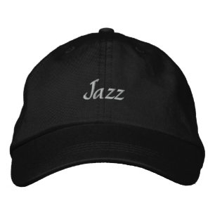Brodée Casquette de baseball brodé de jazz