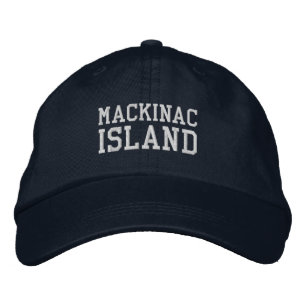 Brodée Casquette de baseball brodé de Mackinac Island Mic