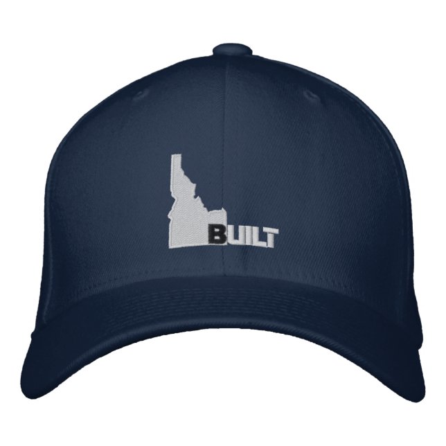 Brodée Casquette De Baseball Brodé Du Centre Idaho (Devant)