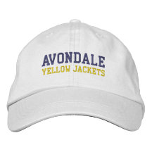 Casquette de baseball brodé du secondaire Avondale