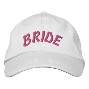 Brodée Casquette de Baseball Brodé Mariée - Texte Personn