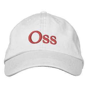 Brodée Casquette de baseball brodé Oss