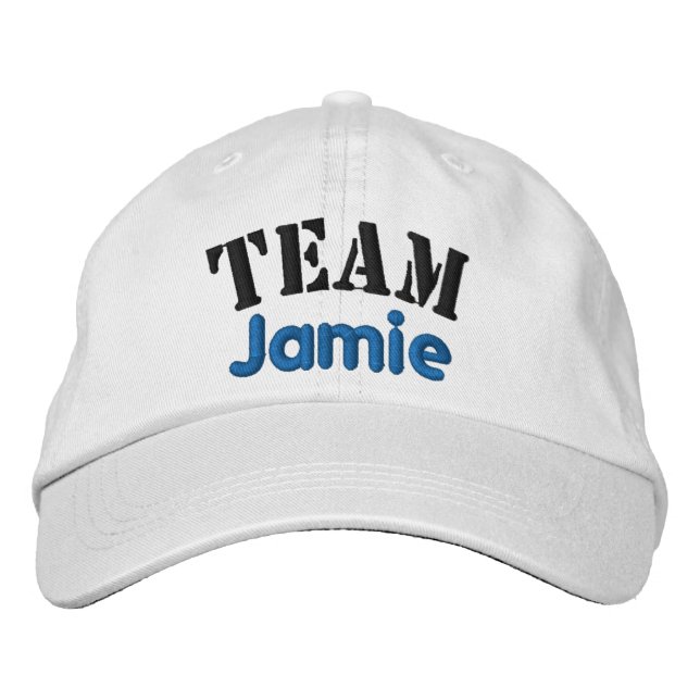 Brodée Casquette de baseball brodé personnalisé (Devant)
