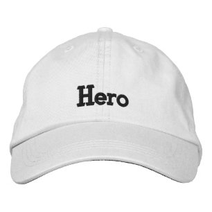 Brodée Casquette de Baseball Broderie Texte Héros Imprimé