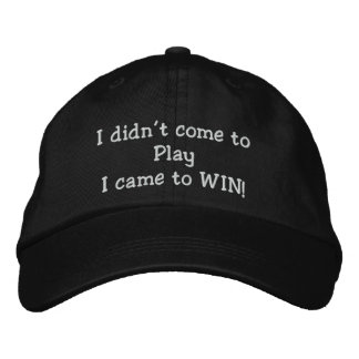 Brodée Casquette de baseball casquette de poker brodé cas